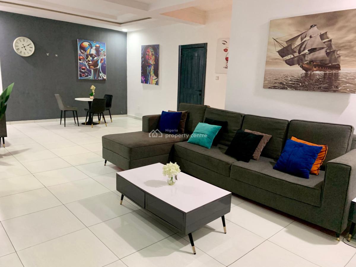Luxury 2 Bedroom Funished Apartment, Chevron Conservation, Lekki, Lagos, Flat / Apartment for Rent