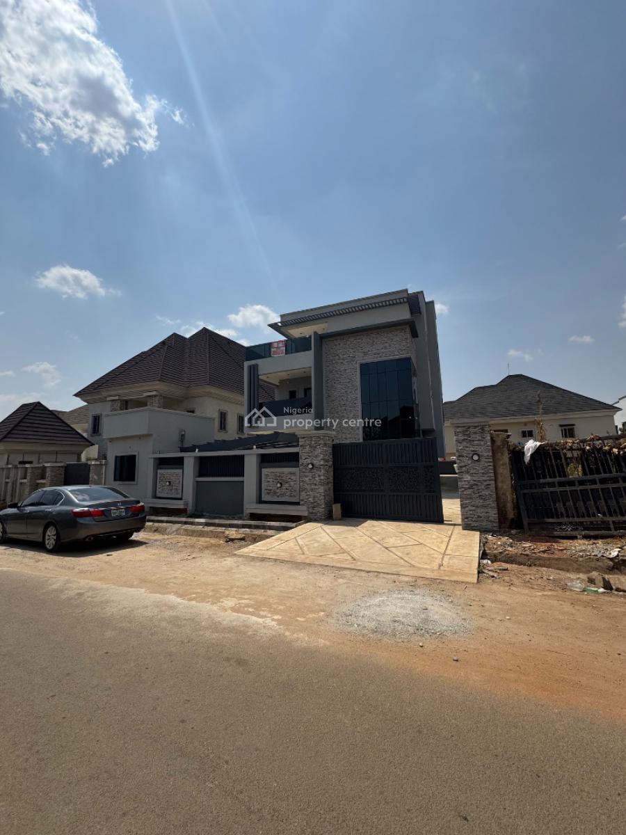 Smart 5bedroom Detached Duplex with a Bq and Rooftop Lounge, Apo Resettlement, Apo, Abuja, Detached Duplex for Sale