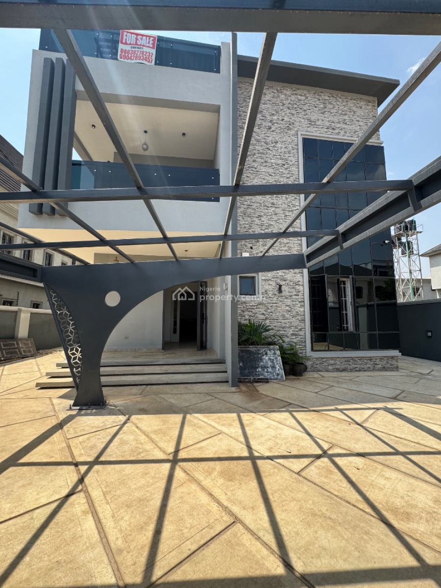 Smart 5bedroom Detached Duplex with a Bq and Rooftop Lounge, Apo Resettlement, Apo, Abuja, Detached Duplex for Sale