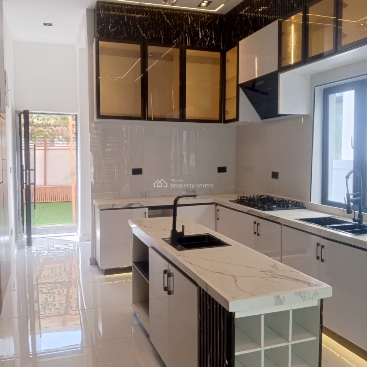 Luxury 5 Bedroom Detached Duplex with Bq and Swimming Pool, Ikota, Lekki, Lagos, Detached Duplex for Sale