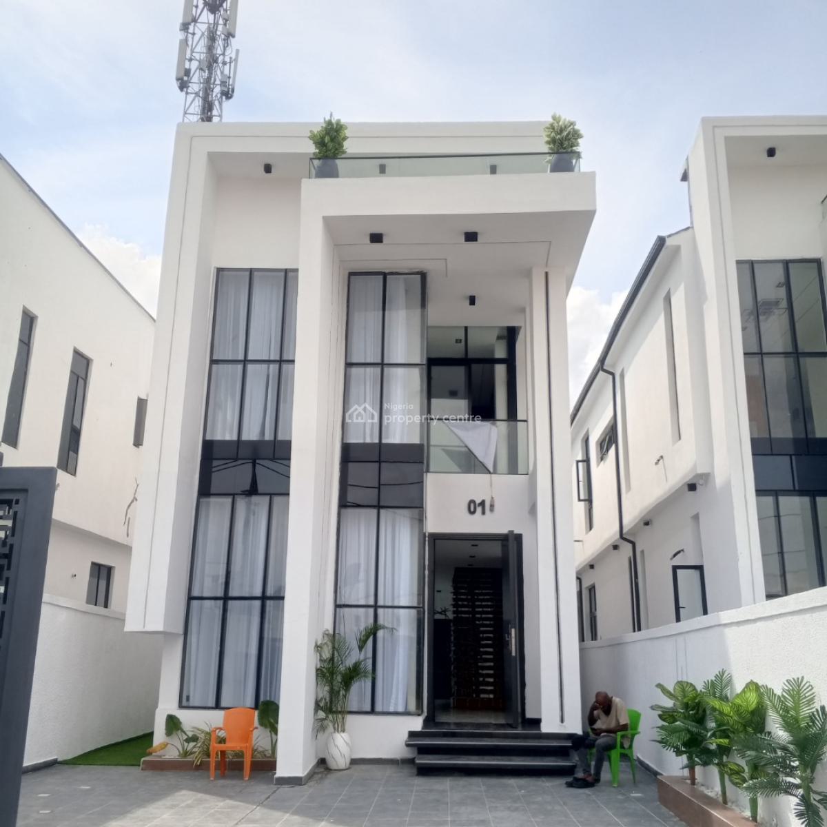 Luxury 5 Bedroom Detached Duplex with Bq and Swimming Pool, Ikota, Lekki, Lagos, Detached Duplex for Sale