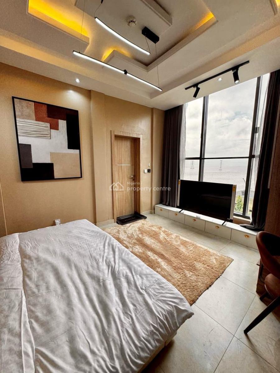 Exquisite 3 Bedroom Waterfront Penthouse Duplex, Osborne, Ikoyi, Lagos, Flat / Apartment Short Let