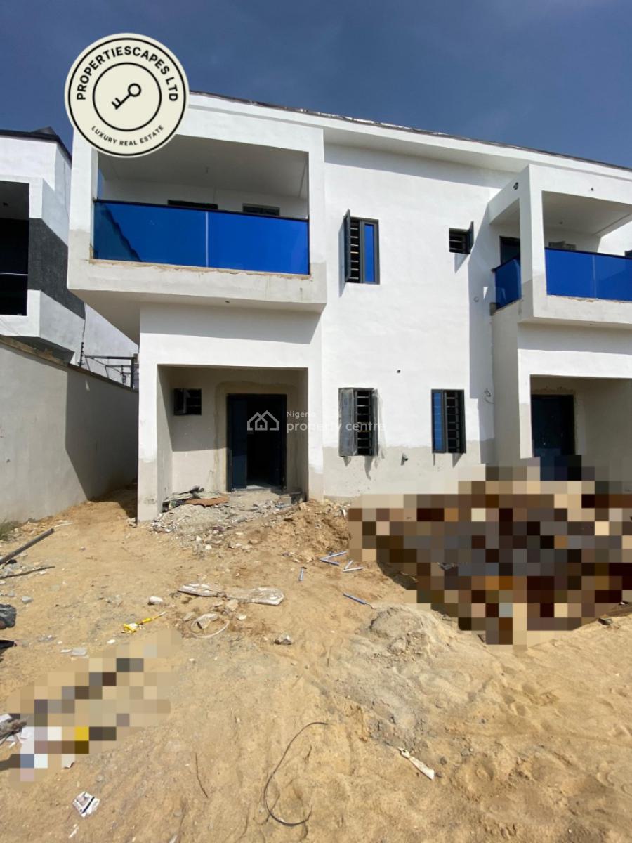 Modern 3 Bedroom Terrace, Abraham Adesanya, Ajah, Lagos, Terraced Duplex for Sale