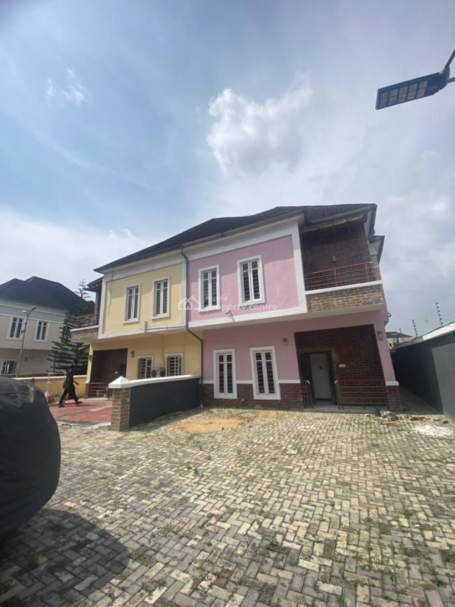 Luxurious 4 Bedroom Semi-detached Duplex with Bq, Ikota, Lekki Phase 2, Lekki, Lagos, Semi-detached Duplex for Sale