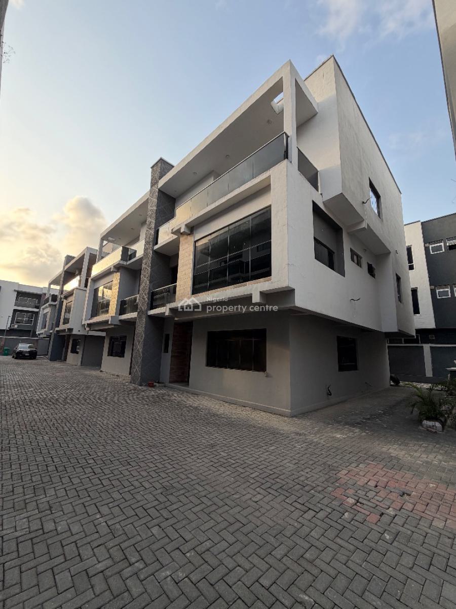 4bedroom Terrace Duplex with Bq, Ikate, Lekki, Lagos, Semi-detached Duplex for Sale