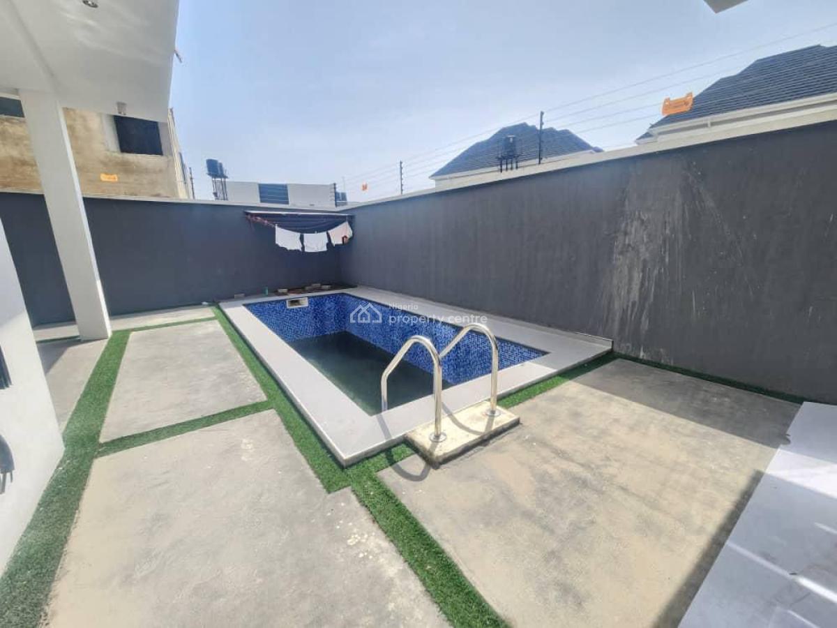 New Built and Well Finished 4 Bedroom Fully Detached Duplex with Bq., Lekki Phase 1, Lekki, Lagos, Detached Duplex for Sale