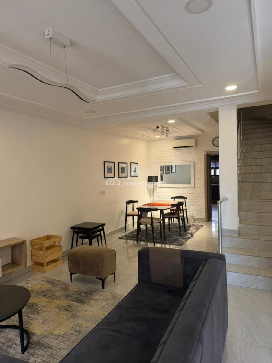 Well Finished and Fully Furnished 3 Bedroom Flat with Bq, Creek Haven Estate, Lekki, Lagos, Flat / Apartment for Rent