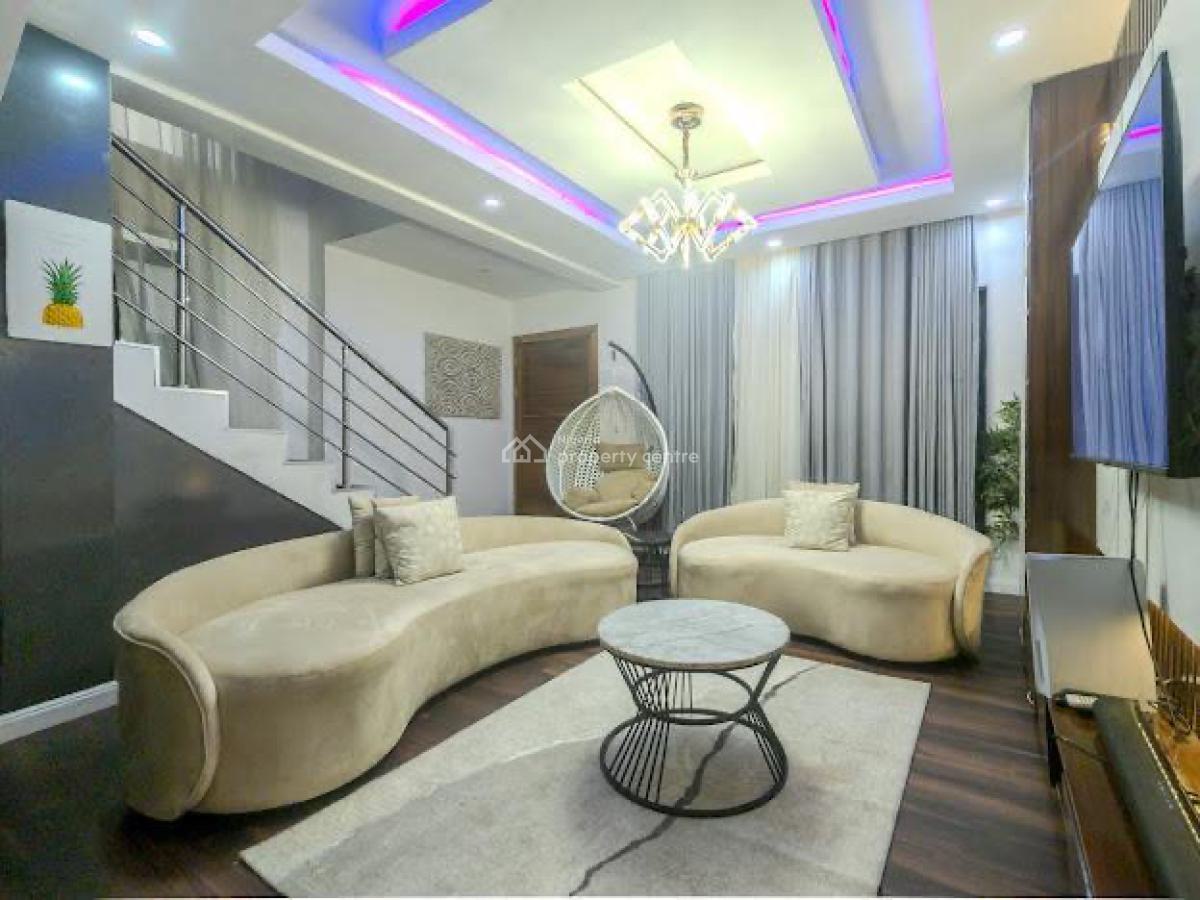 Luxury Fully Furnished 2 Bedroom Apartment, Ikate, Lekki, Lagos, Semi-detached Duplex for Rent