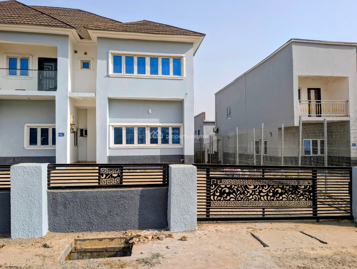 Exquisitely Finished 5bed Rooms Semi Detached Duplex, Gaduwa, Gaduwa, Abuja, Semi-detached Duplex for Rent
