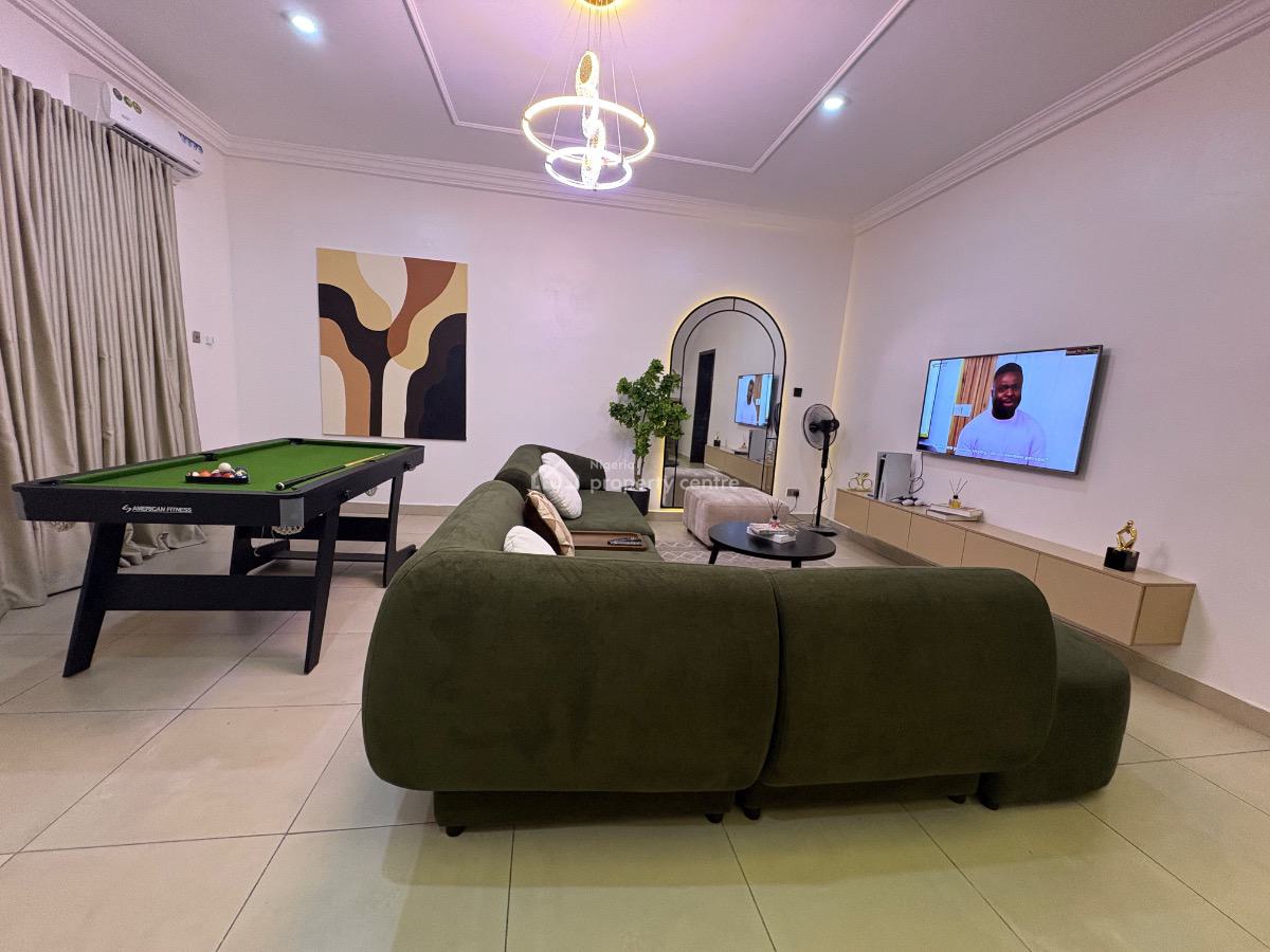 Tastefully Furnished 2 Bedroom Duplex Available, Meadow Hall Way, Ikate Elegushi, Lekki, Lagos, Terraced Duplex Short Let