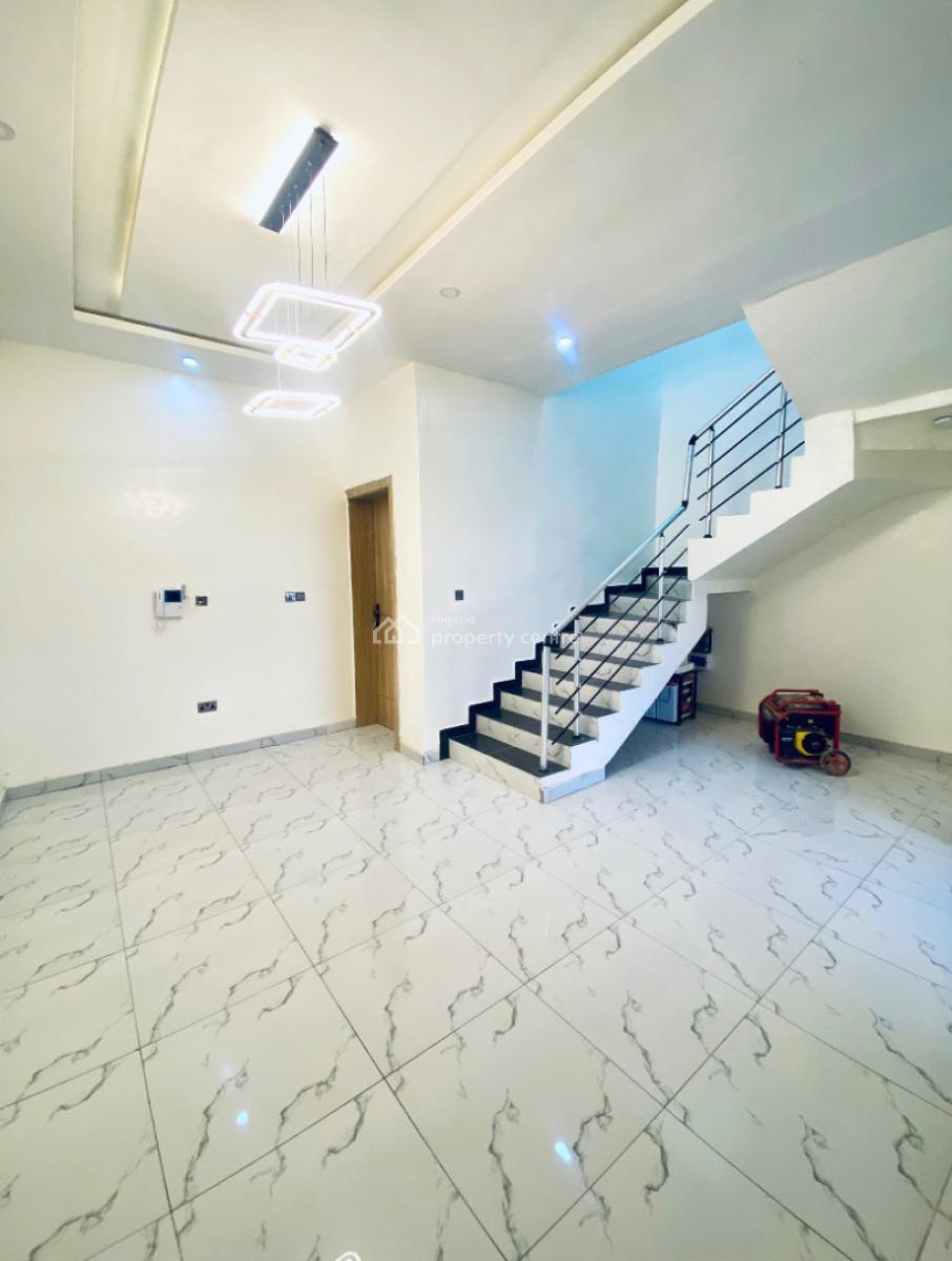 Beautiful 3 Bedroom Terraced Duplex with Bq and Inverter System, Ajah, Lekki, Lekki, Lagos, Terraced Duplex for Sale