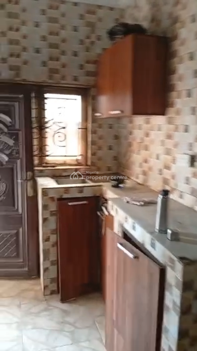 Loving 2 Rooms & a Parlour, Off Alhaji Agbeke Street, Ago Palace, Isolo, Lagos, Flat / Apartment for Rent