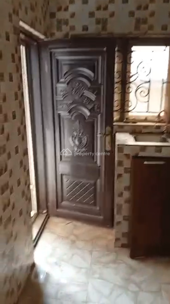 Loving 2 Rooms & a Parlour, Off Alhaji Agbeke Street, Ago Palace, Isolo, Lagos, Flat / Apartment for Rent