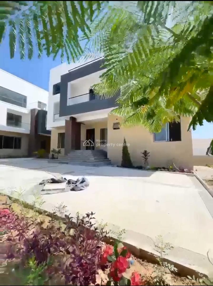 New Built Contemporary 5-bedroom with 2 Room Bq, Katampe Extension, Katampe, Abuja, Detached Duplex for Sale
