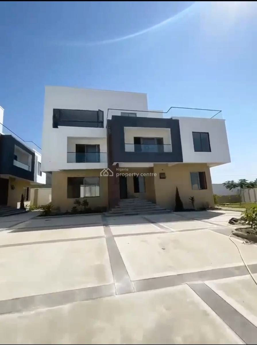 New Built Contemporary 5-bedroom with 2 Room Bq, Katampe Extension, Katampe, Abuja, Detached Duplex for Sale