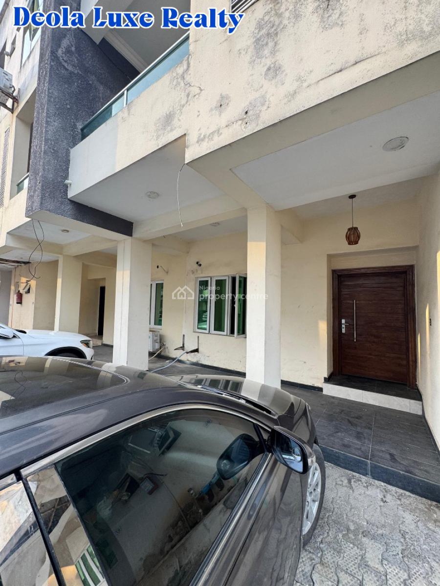 a Fully Serviced 3 Bedrooms Terrace Duplex(well Maintained), Horizon Estate, 10 Minutes to Eko Via Coastal Road, Ikate, Lekki, Lagos, Terraced Duplex for Rent