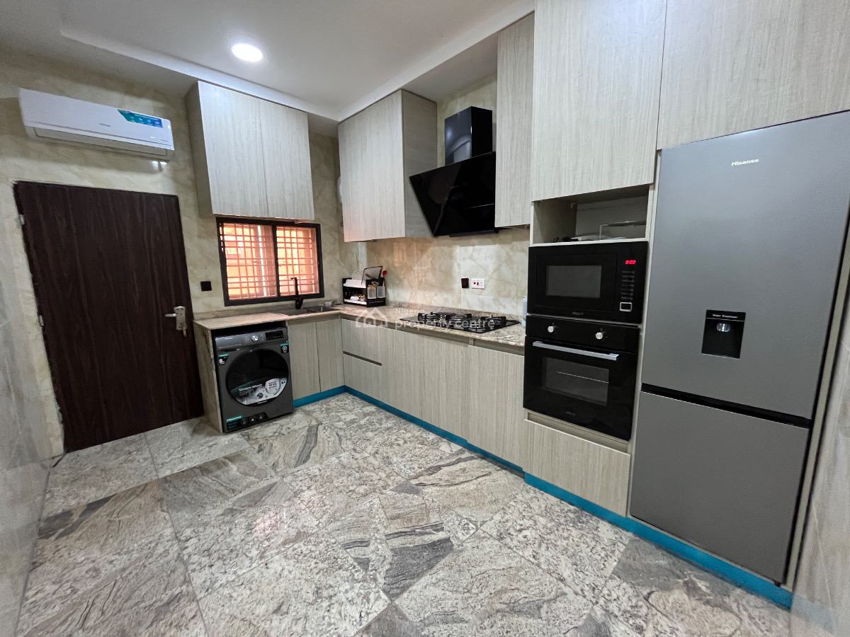 Furnished 4 Bedroom Terrace Duplex with a Room Bq, Guzape District, Abuja, Terraced Duplex for Sale