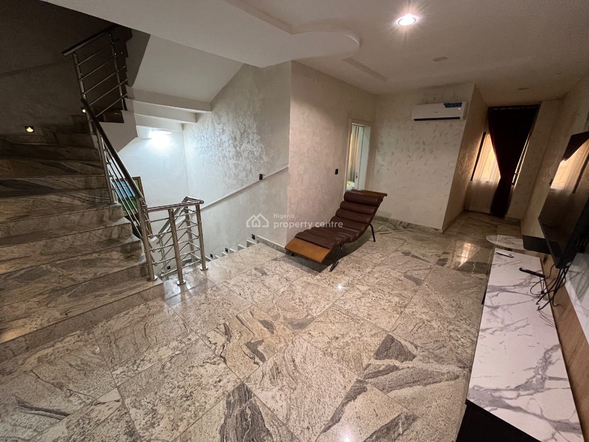 Furnished 4 Bedroom Terrace Duplex with a Room Bq, Guzape District, Abuja, Terraced Duplex for Sale