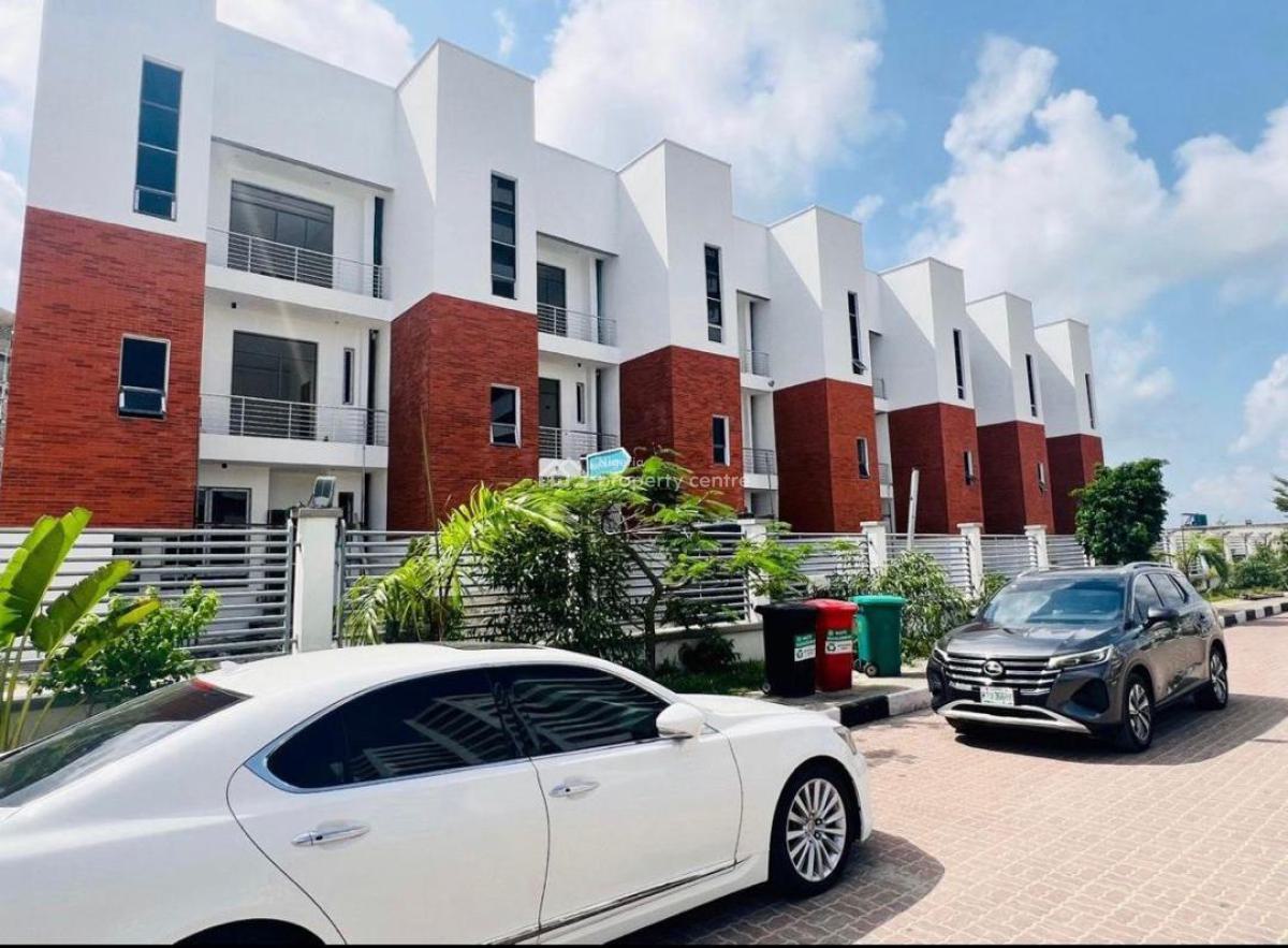 Newly Built 4 Bedrooms Terrace Duplex with Bq, Lekki Phase 1, Lekki, Lagos, Terraced Duplex for Sale