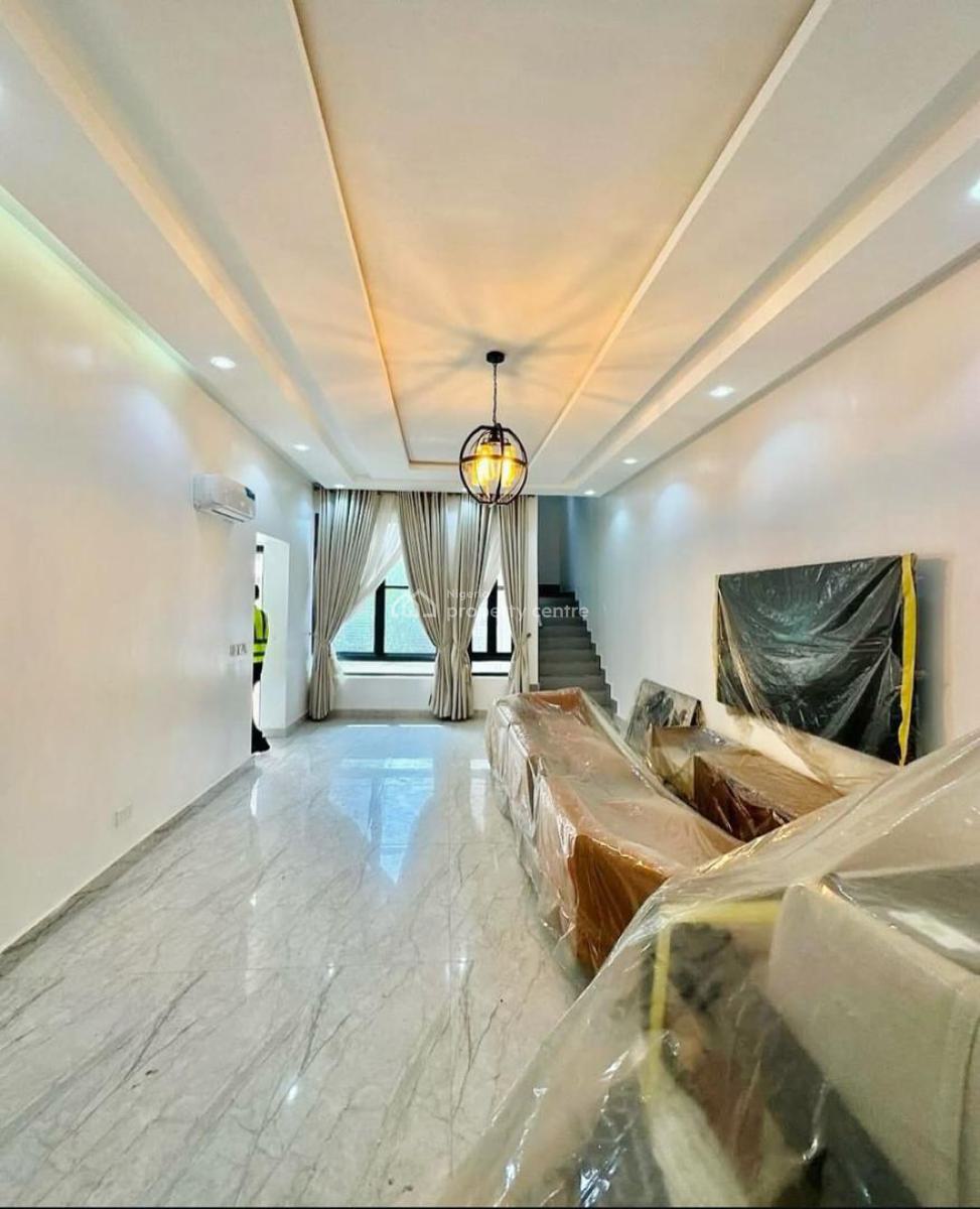 Newly Built 4 Bedrooms Terrace Duplex with Bq, Lekki Phase 1, Lekki, Lagos, Terraced Duplex for Sale