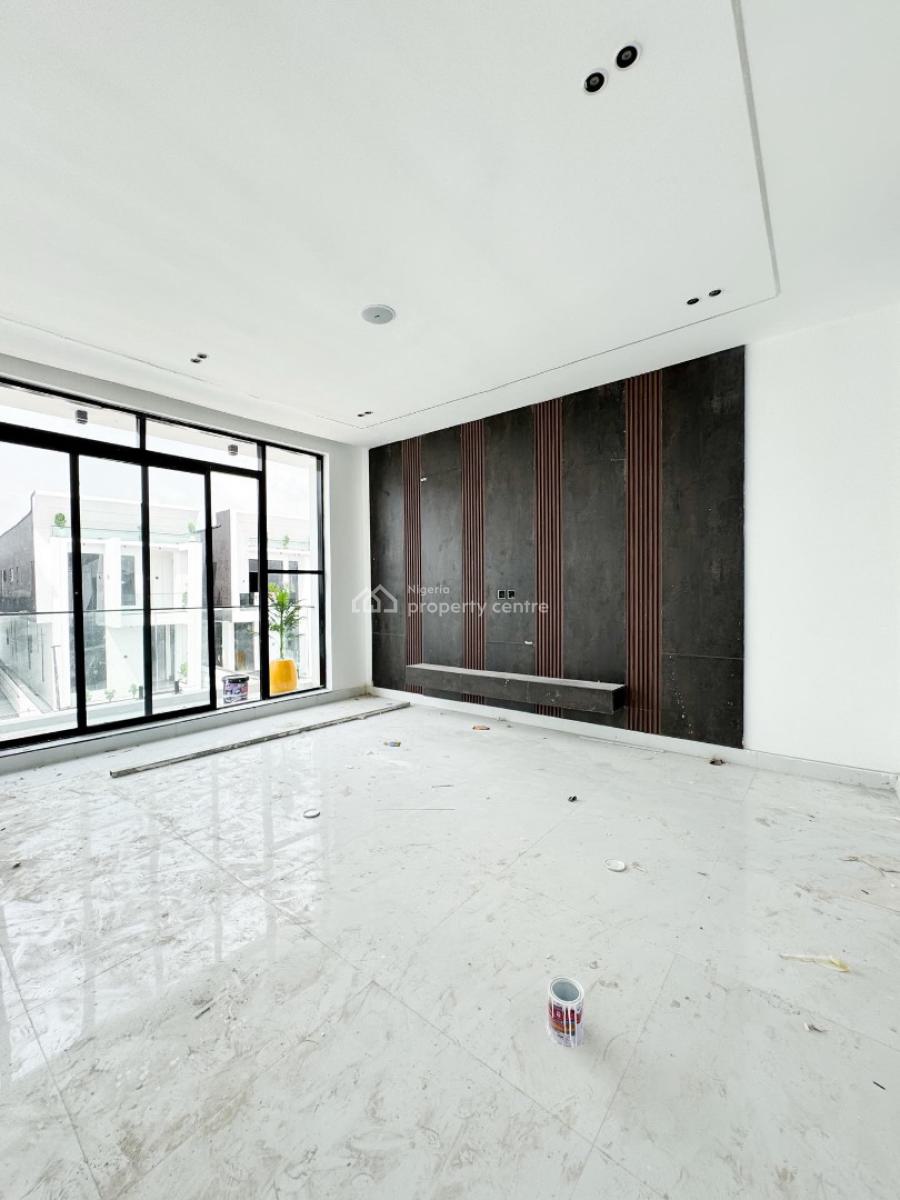 Contemporary 5 Bedroom Detached Duplex with Pool, Cinema,and Bq, Chevron, Lekki, Lagos, Detached Duplex for Sale