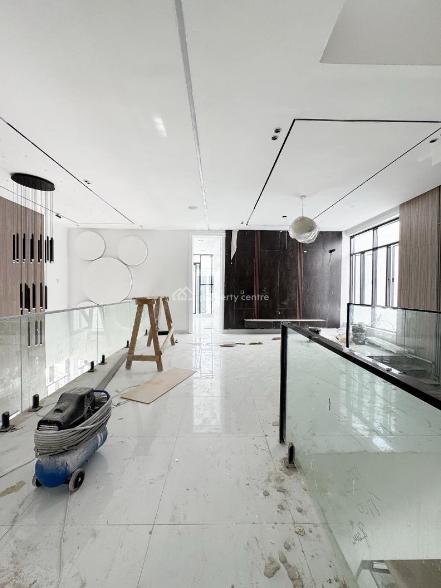 Contemporary 5 Bedroom Detached Duplex with Swimming Pool and Bq, Chevron, Lekki, Lagos, Detached Duplex for Sale