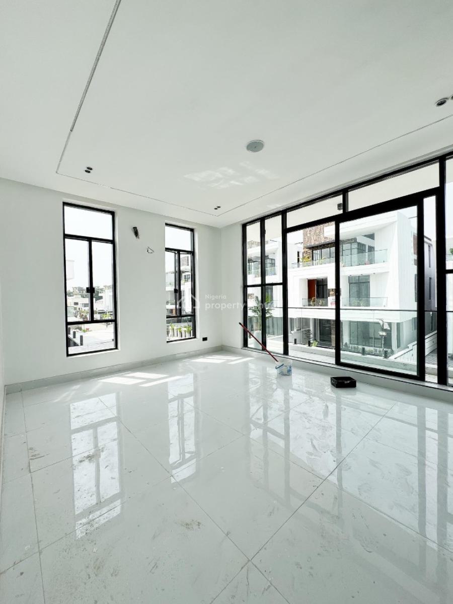 Contemporary 5 Bedroom Detached Duplex with Swimming Pool and Bq, Chevron, Lekki, Lagos, Detached Duplex for Sale