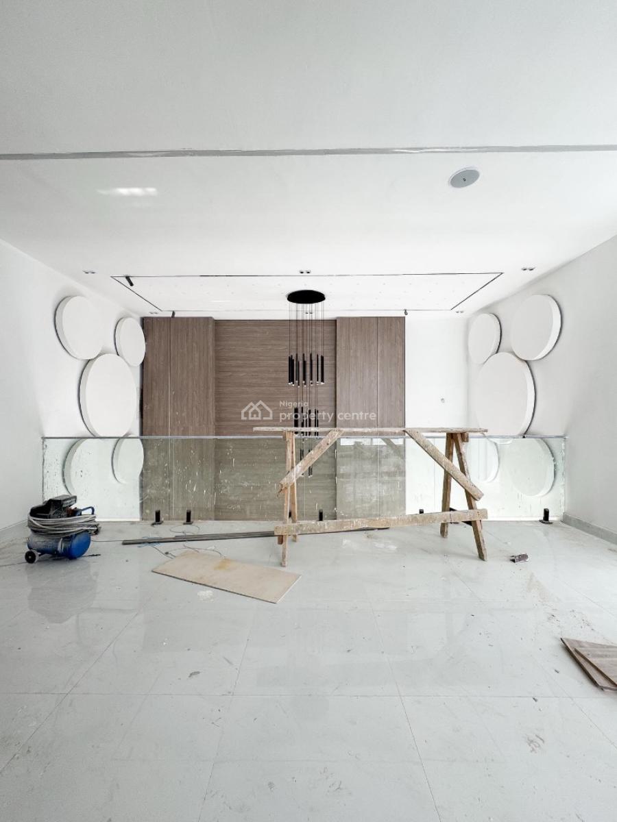 Contemporary 5 Bedroom Detached Duplex with Swimming Pool and Bq, Chevron, Lekki, Lagos, Detached Duplex for Sale