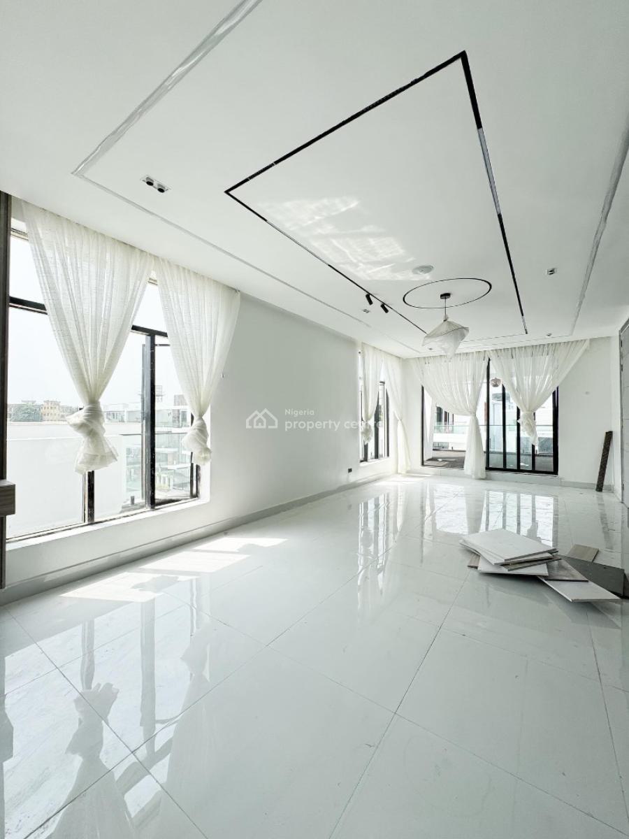 Contemporary 5 Bedroom Detached Duplex with Swimming Pool and Bq, Chevron, Lekki, Lagos, Detached Duplex for Sale