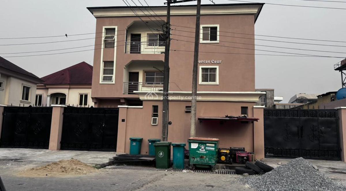 a Standard Mini Flat Downstairs Pop Ceilings, Open Plan Kitchen, Chevyview Estate, Chevron Drive, Lekki, Lagos, Mini Flat (room and Parlour) for Rent