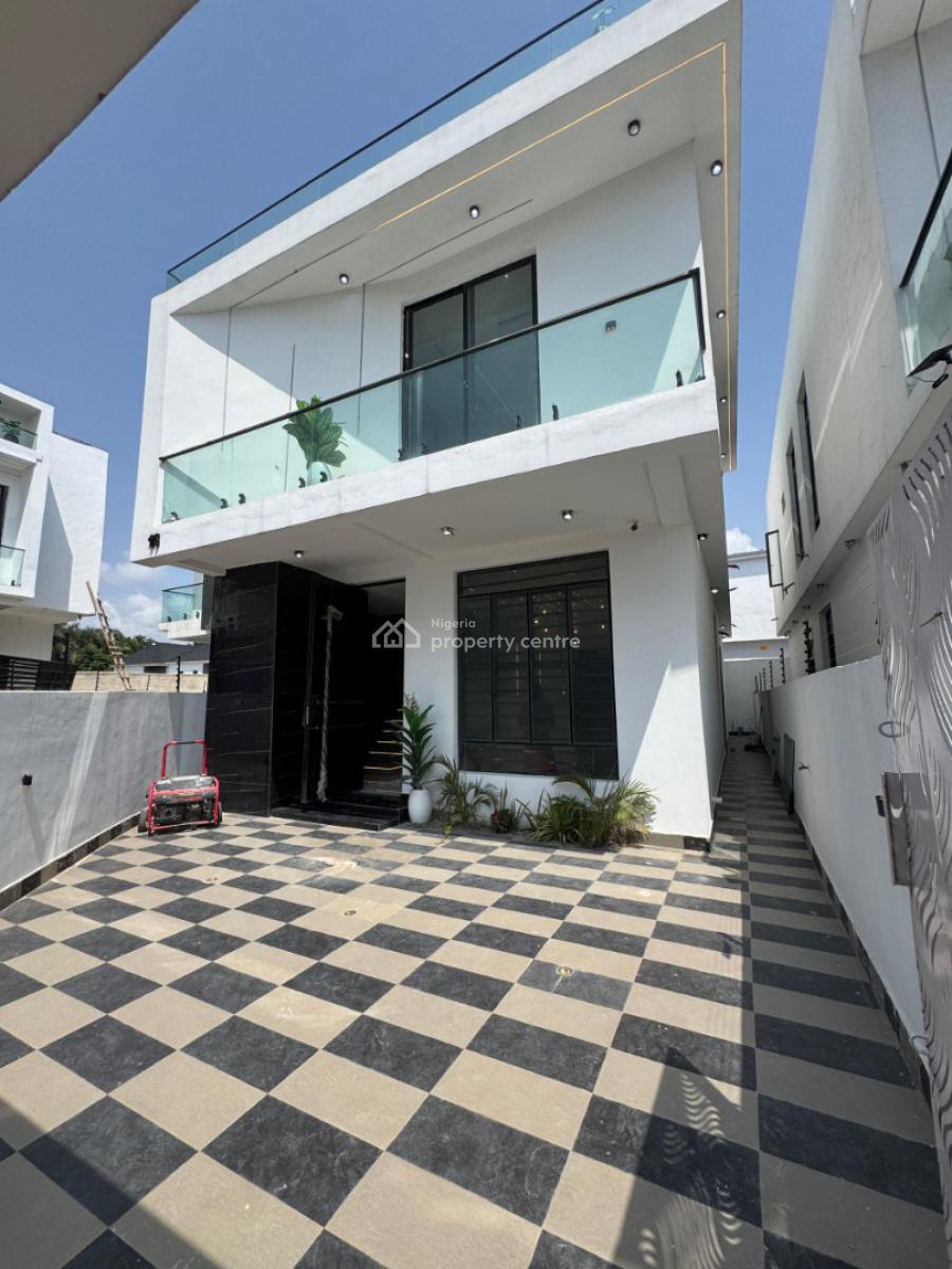 Last Available Unit of 4 Bedroom Detached Duplex with Bq, Chevron Toll Gate, Orchid Road, Lekki, Lagos, Detached Duplex for Sale