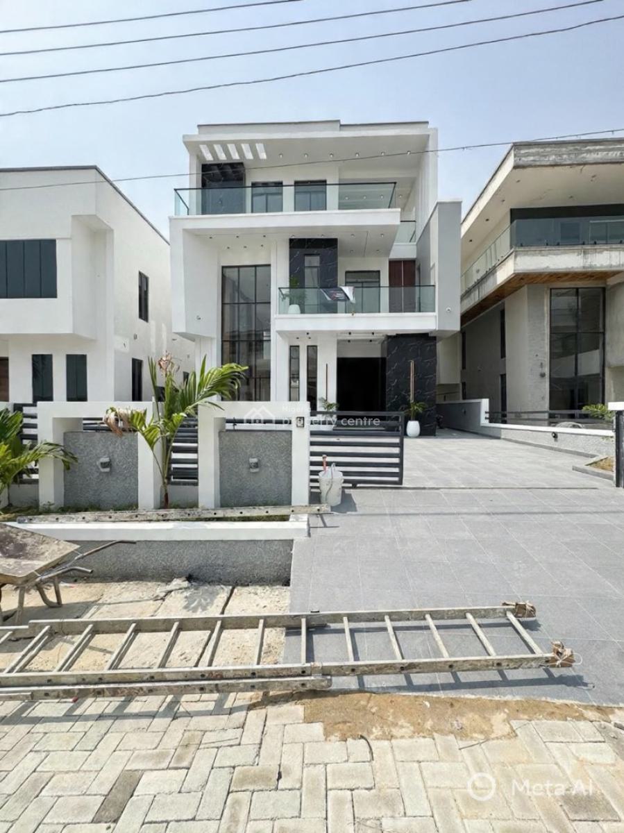 Contemporary 5 Bedroom Detached Duplex with Swimming Pool and Bq, Ikota, Lekki, Lagos, Detached Duplex for Sale