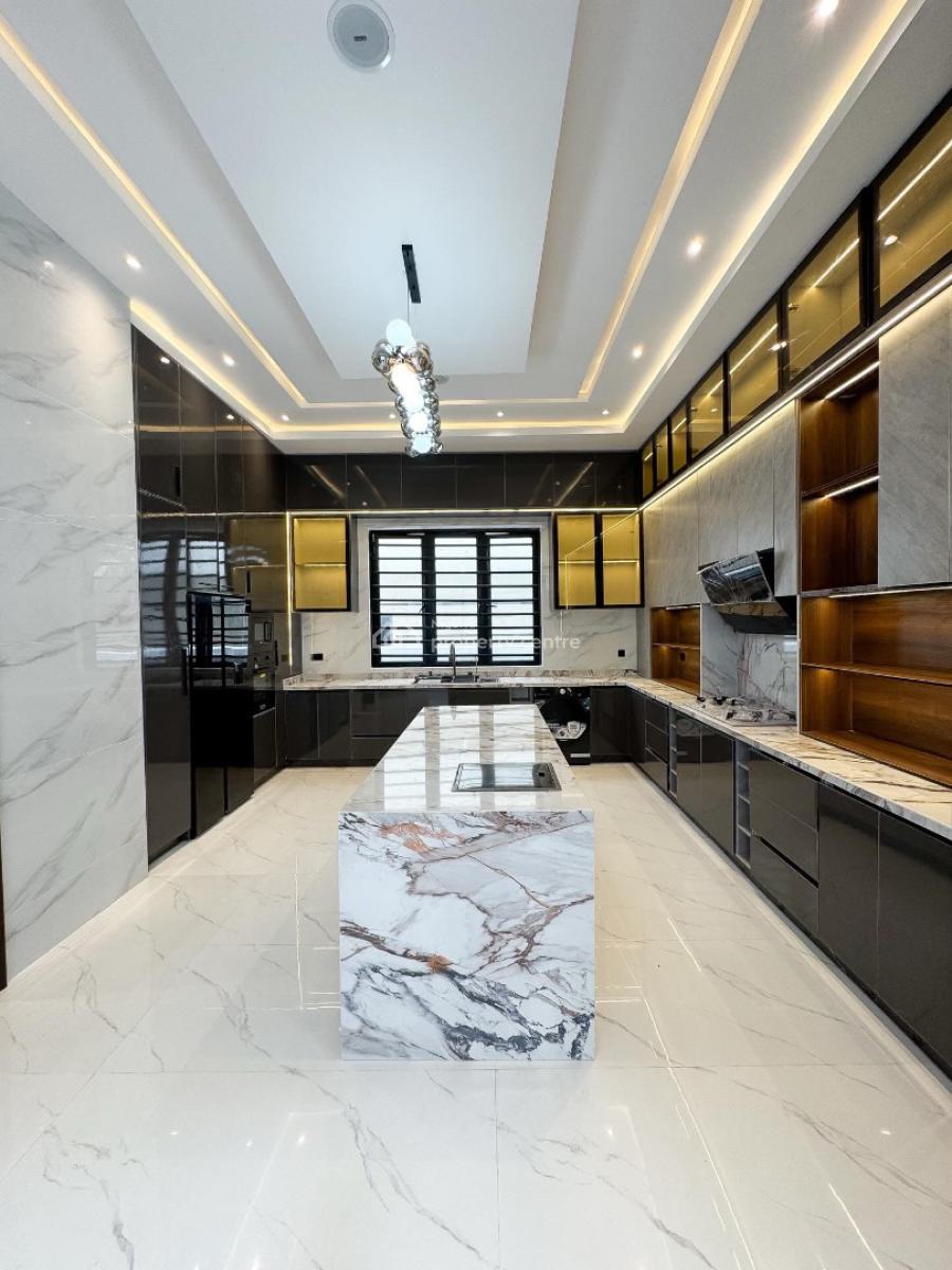 Contemporary 5 Bedroom Detached Duplex with Swimming Pool and Bq, Ikota, Lekki, Lagos, Detached Duplex for Sale