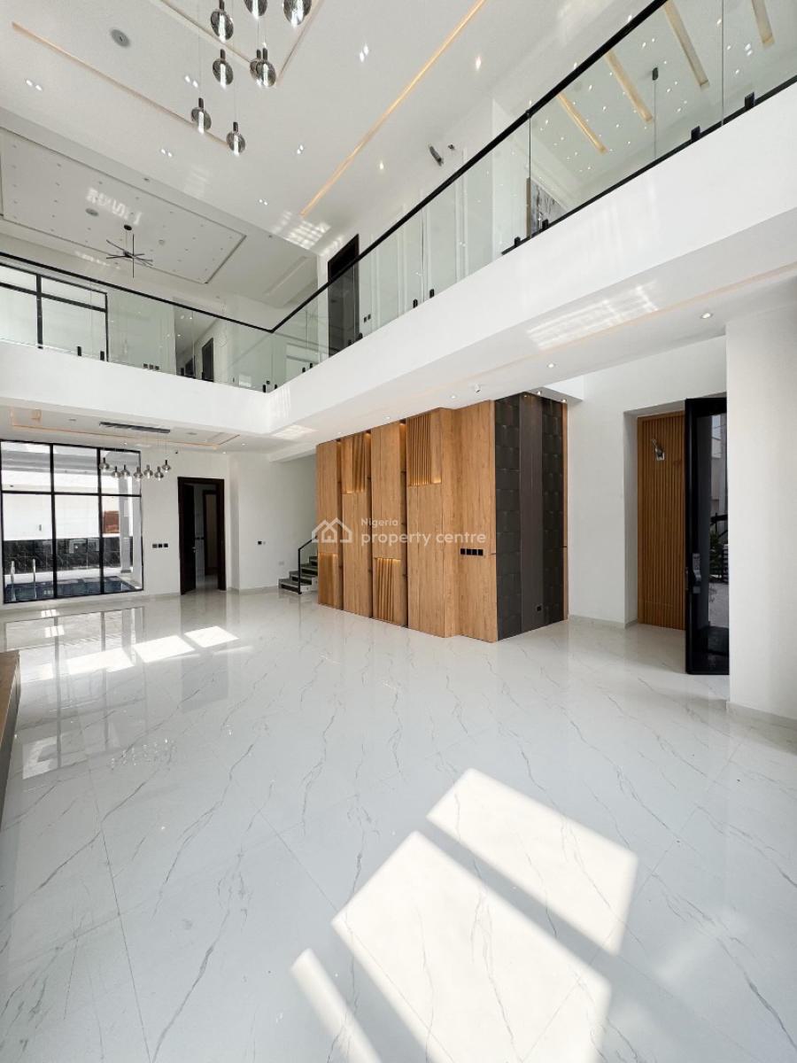 Contemporary 5 Bedroom Detached Duplex with Swimming Pool and Bq, Ikota, Lekki, Lagos, Detached Duplex for Sale