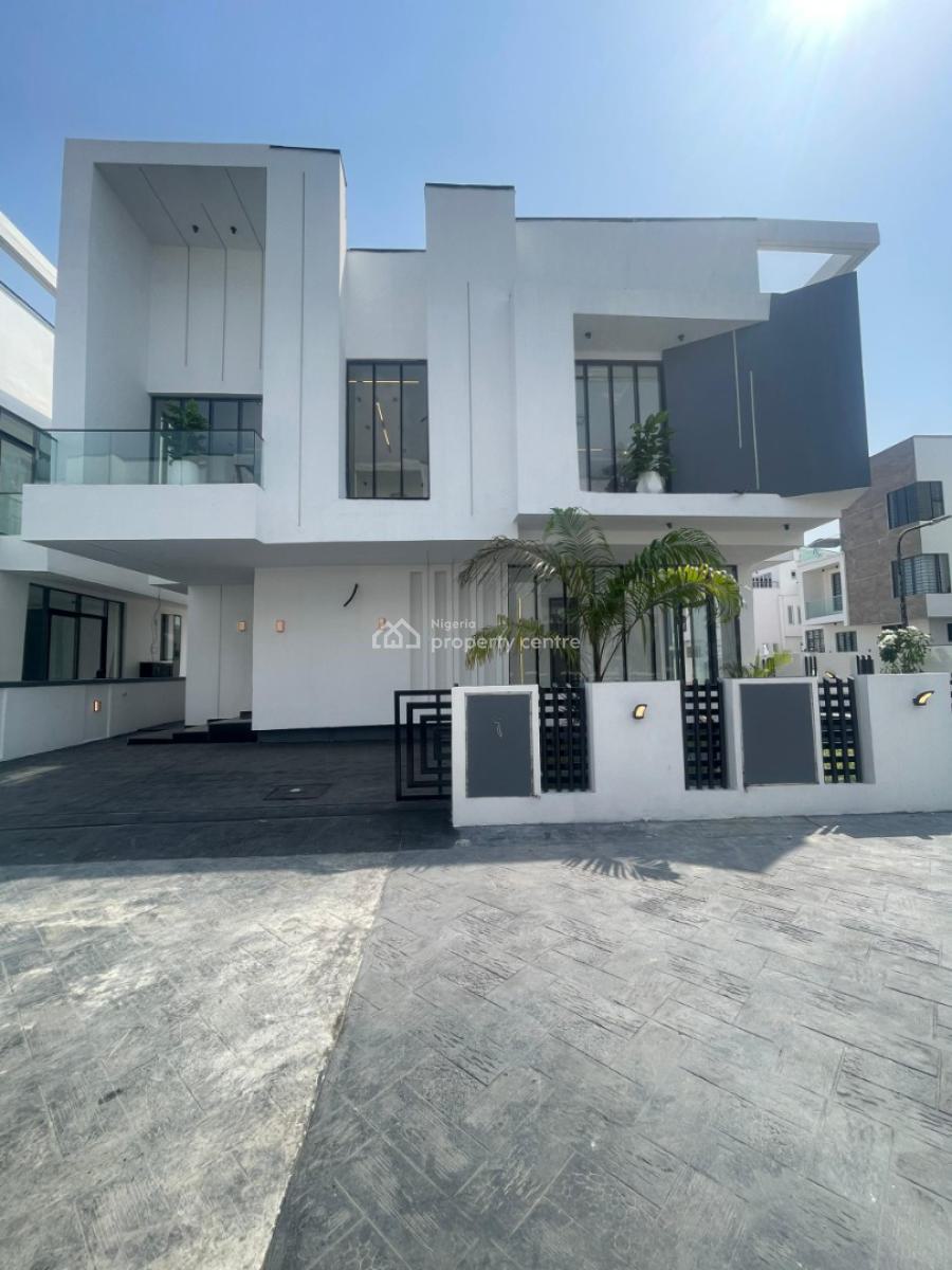 Majestic 5 Bedroom Detached Duplex with Bq, Fantastic Finish, Within a Highly Secured Estate,  Call to Access, Chevron Drive,chevron, Lekki, Lagos, Detached Duplex for Sale