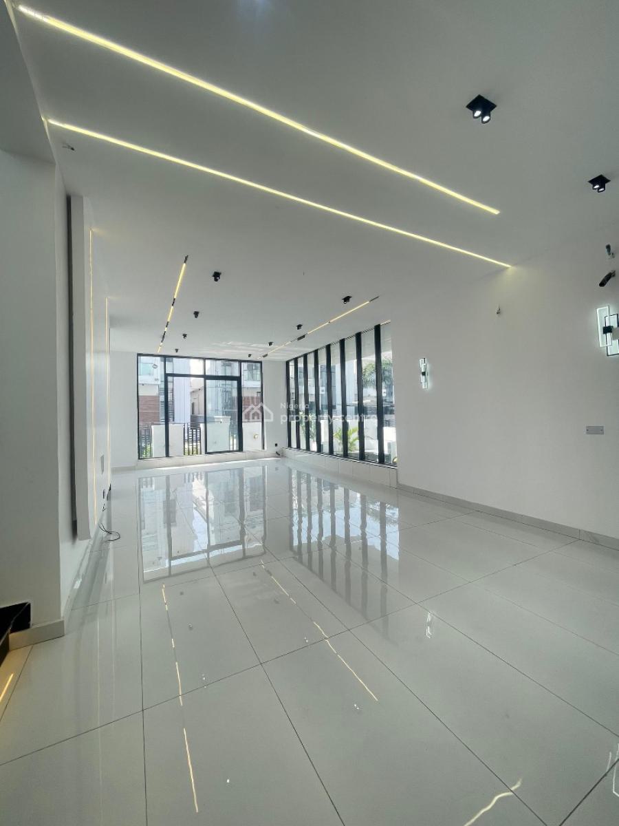 Brand New 5 Bedroom Duplex with Smart Features and Garden, Chevron, Lekki, Lagos, Detached Duplex for Sale