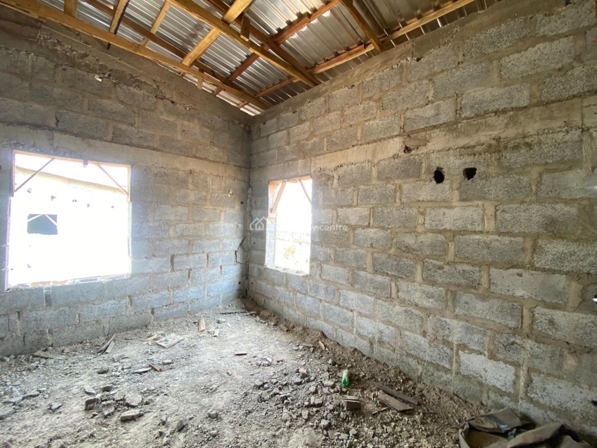 4 Bedrooms Semi-detached Duplex with Bq (carcass), Life Camp, Abuja, Semi-detached Duplex for Sale