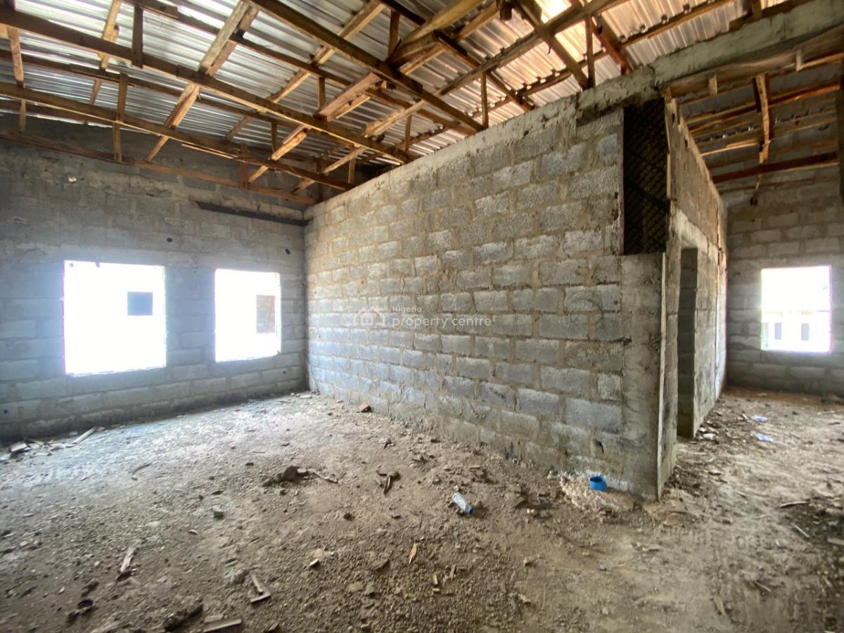 6 Bedroom Fully Detached Duplex with Bq (carcass), Life Camp, Abuja, Detached Duplex for Sale