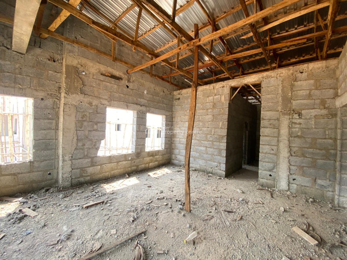 6 Bedroom Fully Detached Duplex with Bq (carcass), Life Camp, Abuja, Detached Duplex for Sale