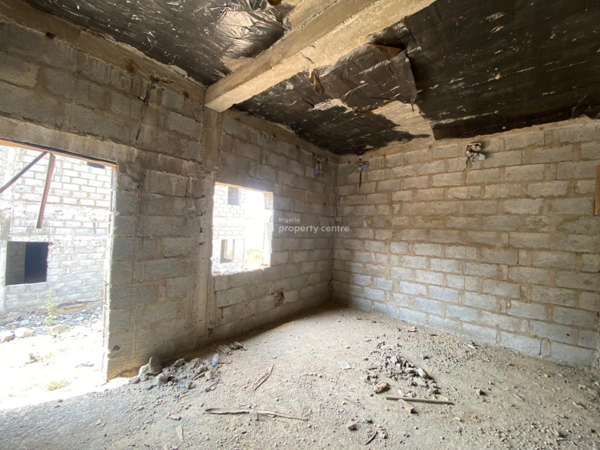 6 Bedroom Fully Detached Duplex with Bq (carcass), Life Camp, Abuja, Detached Duplex for Sale