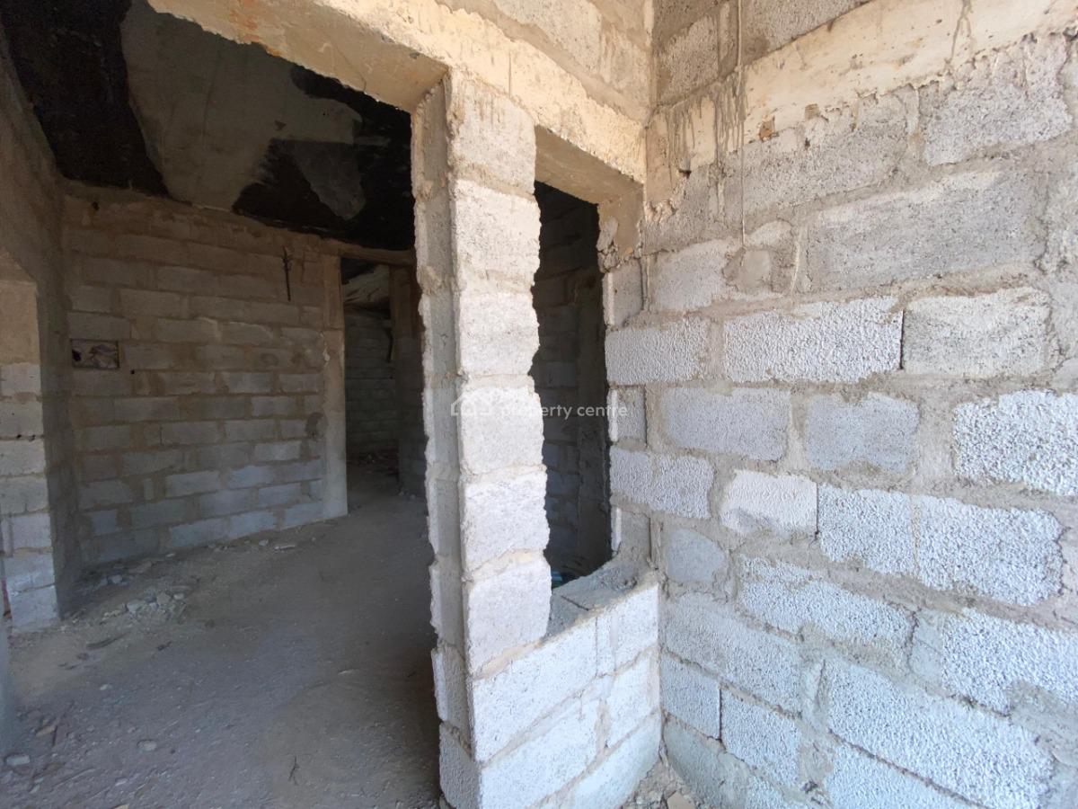 6 Bedroom Fully Detached Duplex with Bq (carcass), Life Camp, Abuja, Detached Duplex for Sale