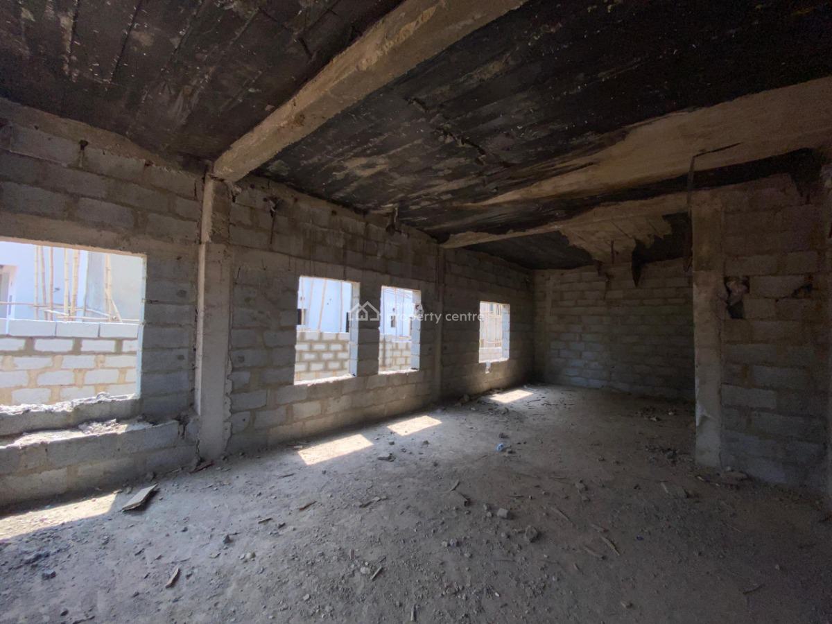 6 Bedroom Fully Detached Duplex with Bq (carcass), Life Camp, Abuja, Detached Duplex for Sale