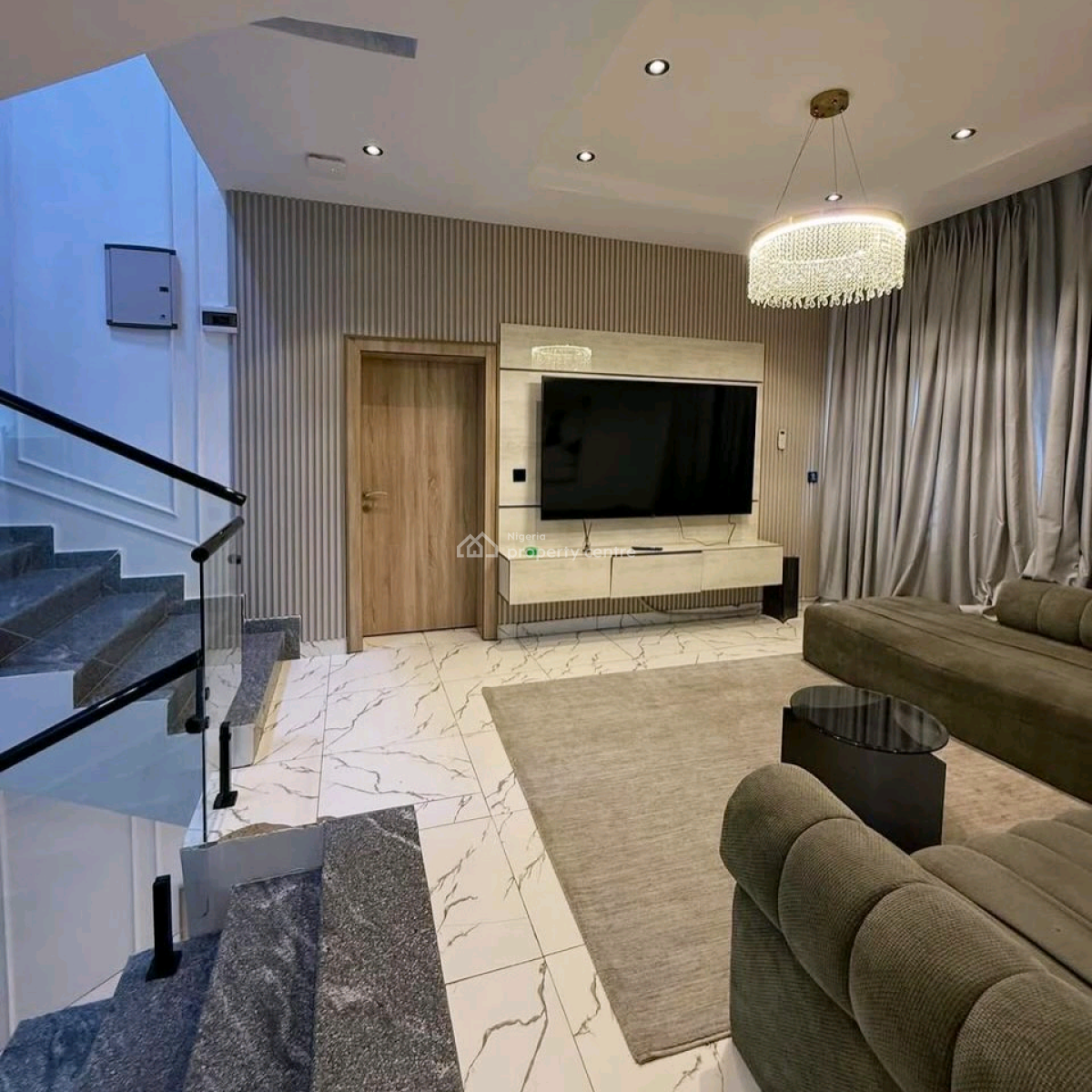 Fully Furnished 4-bedroom Terrace Duplex (with Bq) Move-in Ready., Katampe Extension, Katampe, Abuja, House for Sale