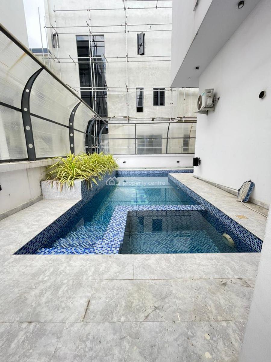 Fully Furnished Luxury 6 Bedroom Fully Detached Duplex with Spacious Bq, Pinnock Beach Estate, Osapa, Lekki, Lagos, Detached Duplex for Rent