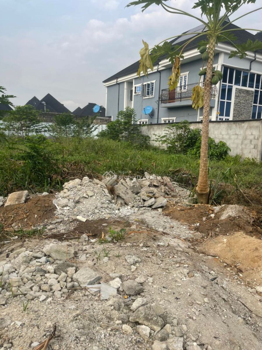 Prime 1 Plot of Table Land in a Gated Estate with Federal Light, Shell Cooperative Estate Eneka Eliozu Link Road, Eneka, Port Harcourt, Rivers, Mixed-use Land for Sale