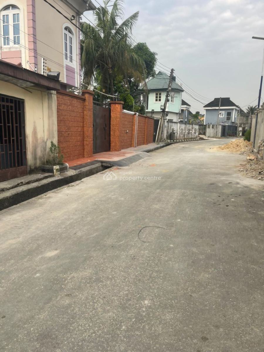 Prime 1 Plot of Table Land in a Gated Estate with Federal Light, Shell Cooperative Estate Eneka Eliozu Link Road, Eneka, Port Harcourt, Rivers, Mixed-use Land for Sale