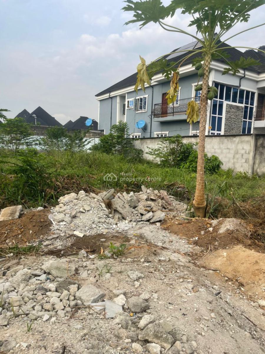 Prime 1 Plot of Table Land in a Gated Estate with Federal Light, Shell Cooperative Estate Eneka Eliozu Link Road, Eneka, Port Harcourt, Rivers, Mixed-use Land for Sale