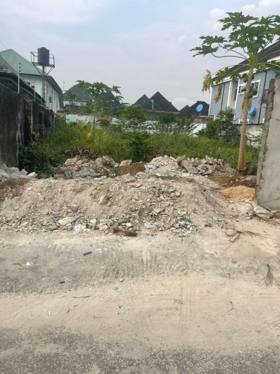 Prime 1 Plot of Table Land in a Gated Estate with Federal Light, Shell Cooperative Estate Eneka Eliozu Link Road, Eneka, Port Harcourt, Rivers, Mixed-use Land for Sale