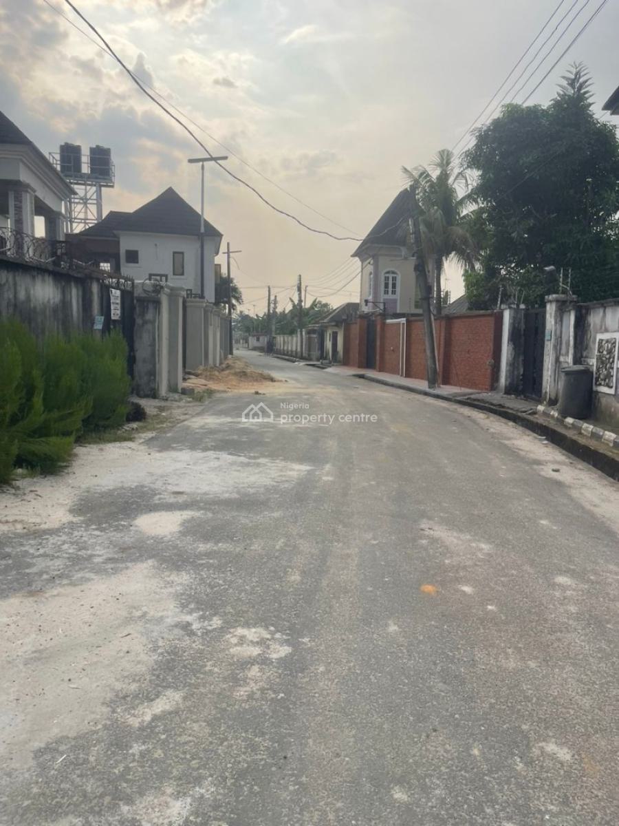 Prime 1 Plot of Table Land in a Gated Estate with Federal Light, Shell Cooperative Estate Eneka Eliozu Link Road, Eneka, Port Harcourt, Rivers, Mixed-use Land for Sale