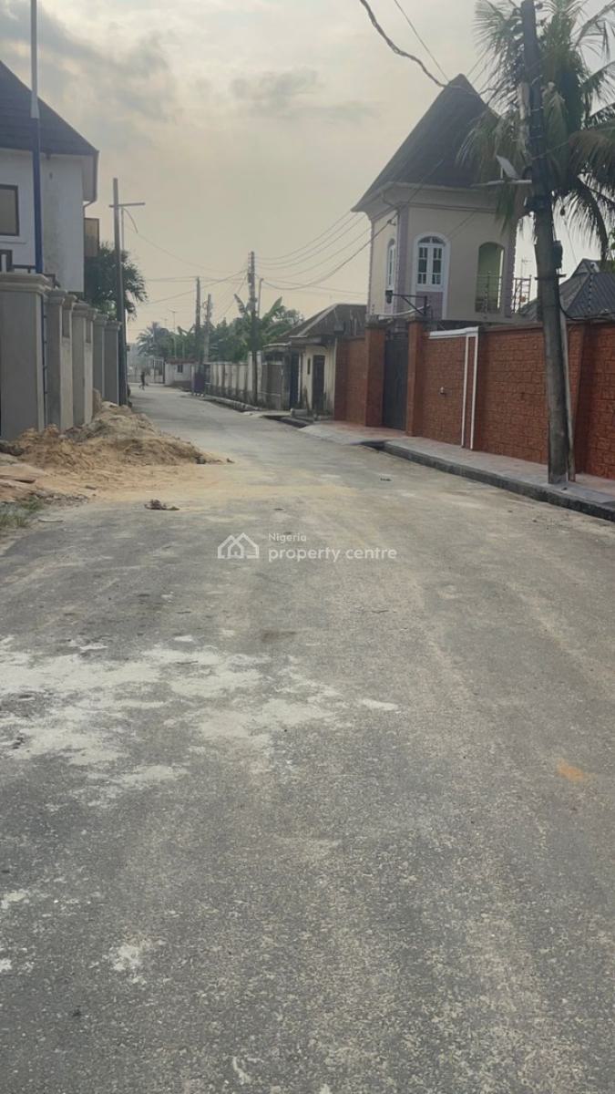 Prime 1 Plot of Table Land in a Gated Estate with Federal Light, Shell Cooperative Estate Eneka Eliozu Link Road, Eneka, Port Harcourt, Rivers, Mixed-use Land for Sale